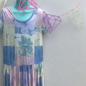 Little girls dot dot smile floral dress